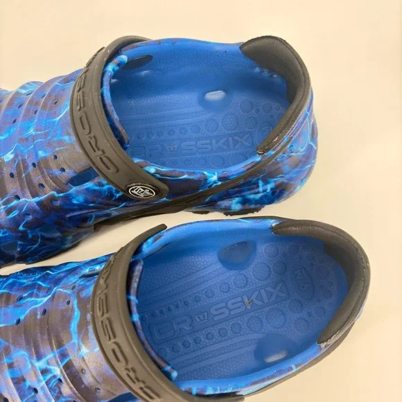 Crosskix 2.0 Watershoe Shoes‎ Blue Black Athletic Clogs Size 9 Men's
